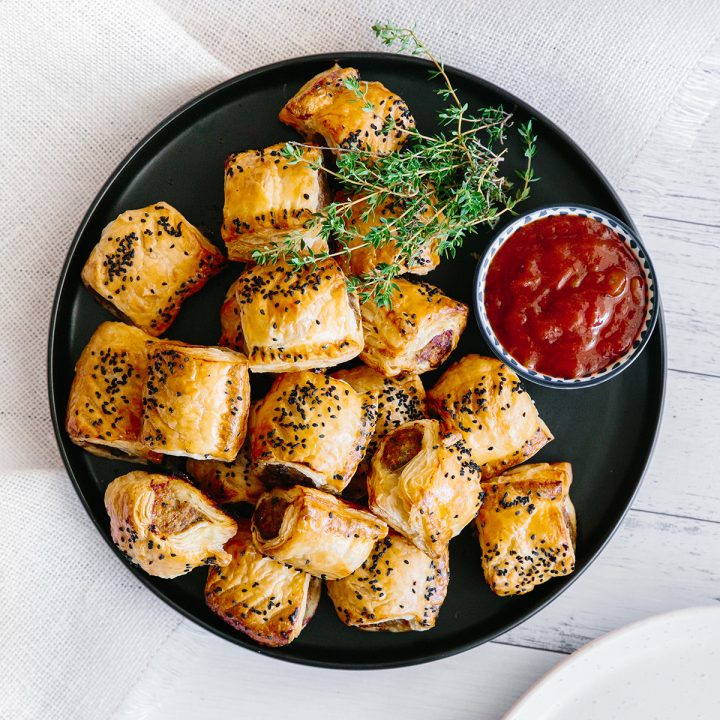 lunch items with tomato sauce